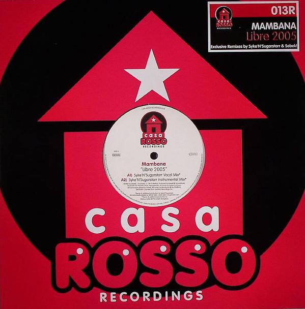 12inch Record MAMBANA - Libre 2005 (Remixes) CR013R Casa Rosso Reco 2004 Germany Dance & Electronica Used
12inch Record MAMBANA - Libre 2005 (Remixes) CR013R Casa Rosso Reco 2004 Germany Dance & Electronica Used