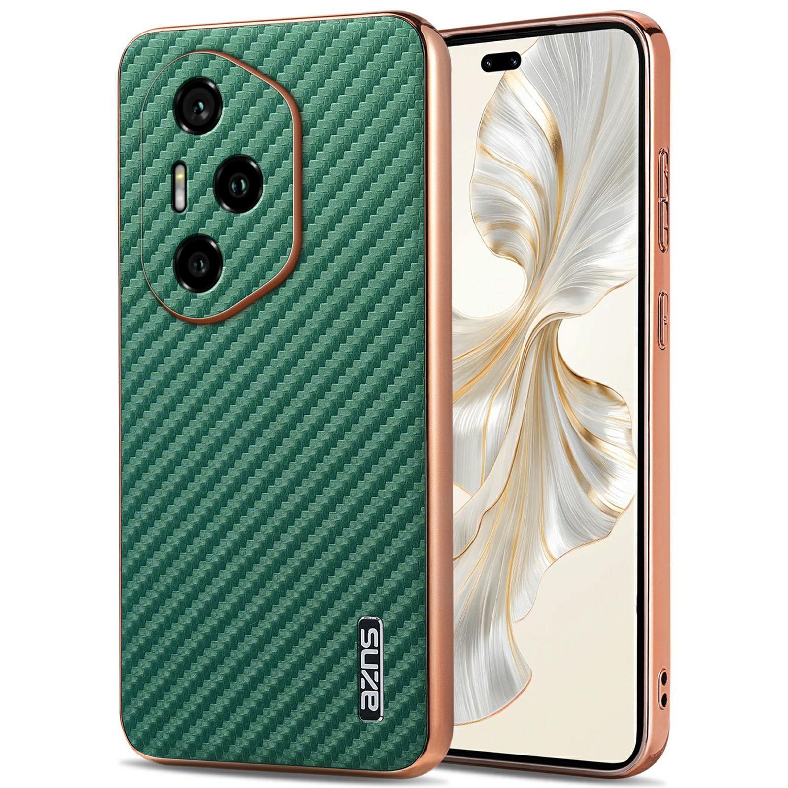 AZNS For Honor 300 Pro Case Electroplating Carbon Fiber Texture PU+TPU Phone Cover Green
AZNS For Honor 300 Pro Case Electroplating Carbon Fiber Texture PU+TPU Phone Cover Green