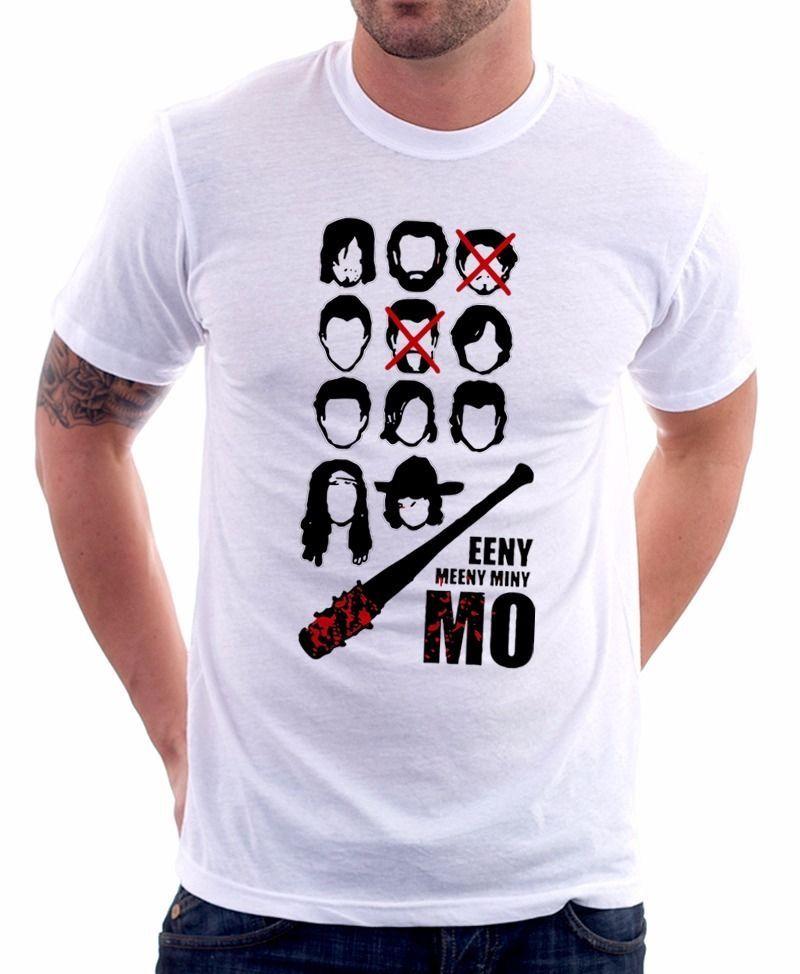 The Walking Dead Negan EENY Meeny Miny MO funny white cotton t-shirt OZ9323 S разноцветный
The Walking Dead Negan EENY Meeny Miny MO funny white cotton t-shirt OZ9323 S разноцветный
