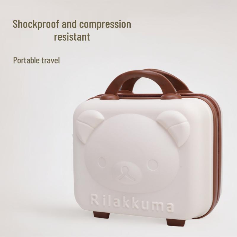 Мультяшный ящик для хранения и косметичка «Маленький медвежонок» - Легкая сумка 14 дюймов для молодежного кампуса White & Pink (Low) without Lock
Мультяшный ящик для хранения и косметичка «Маленький медвежонок» - Легкая сумка 14 дюймов для молодежного кампуса White & Pink (Low) without Lock