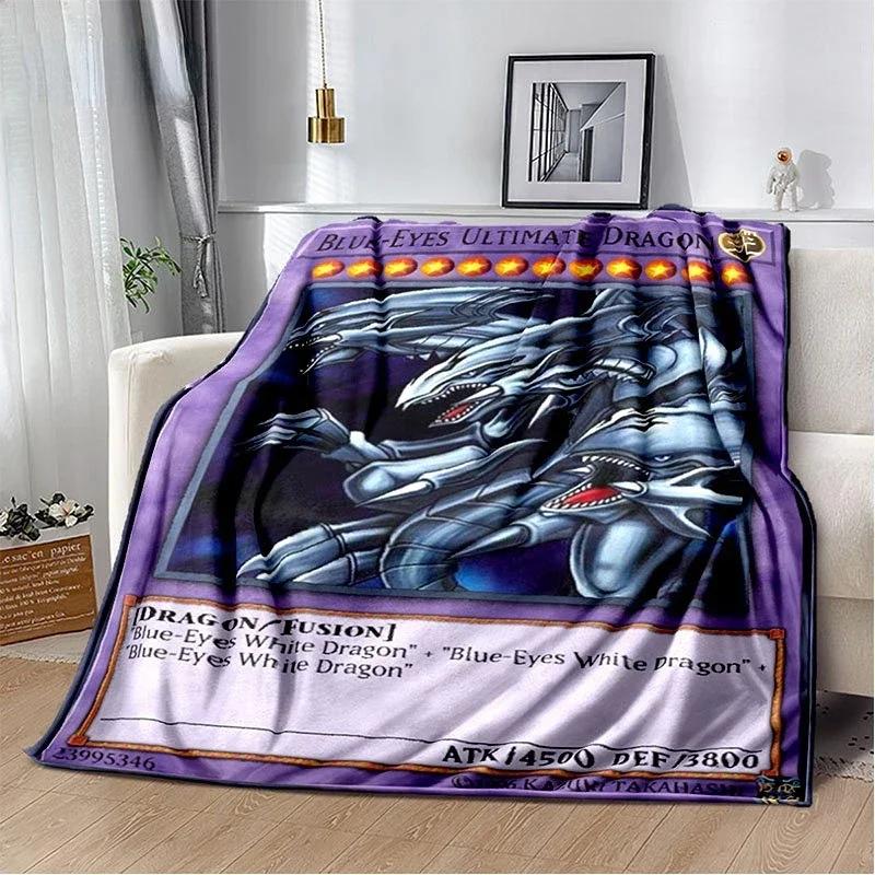 Аніме Yu Gi Oh Card Throw Blanket Blue Eyes White Dragon Аніме Мультфільм М яка плюшева ковдра Спальня Покривало Home Decor коралін 80x60in
Аніме Yu Gi Oh Card Throw Blanket Blue Eyes White Dragon Аніме Мультфільм М яка плюшева ковдра Спальня Покривало Home Decor коралін 80x60in