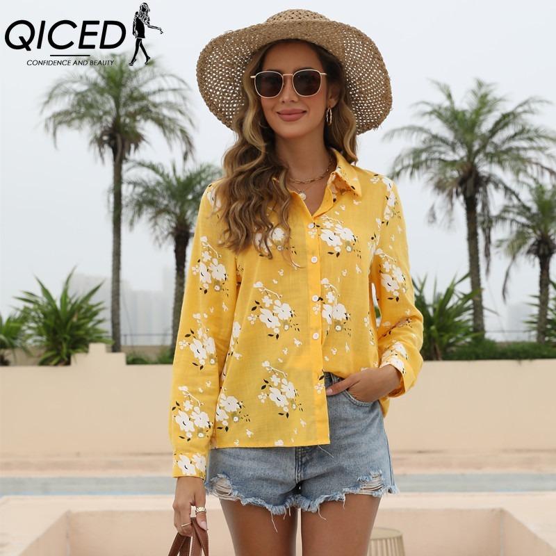 QICED Женские модные повседневные блузки и рубашки с длинным рукавом и воротником ПОЛО XXXXXL жёлтый
QICED Женские модные повседневные блузки и рубашки с длинным рукавом и воротником ПОЛО XXXXXL жёлтый