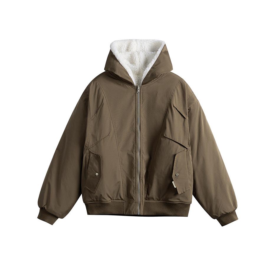 NotBrand Unisex Retro Cotton Shearling Jacket - Winter Trendy Double-Sided Wear XXL
NotBrand Unisex Retro Cotton Shearling Jacket - Winter Trendy Double-Sided Wear XXL