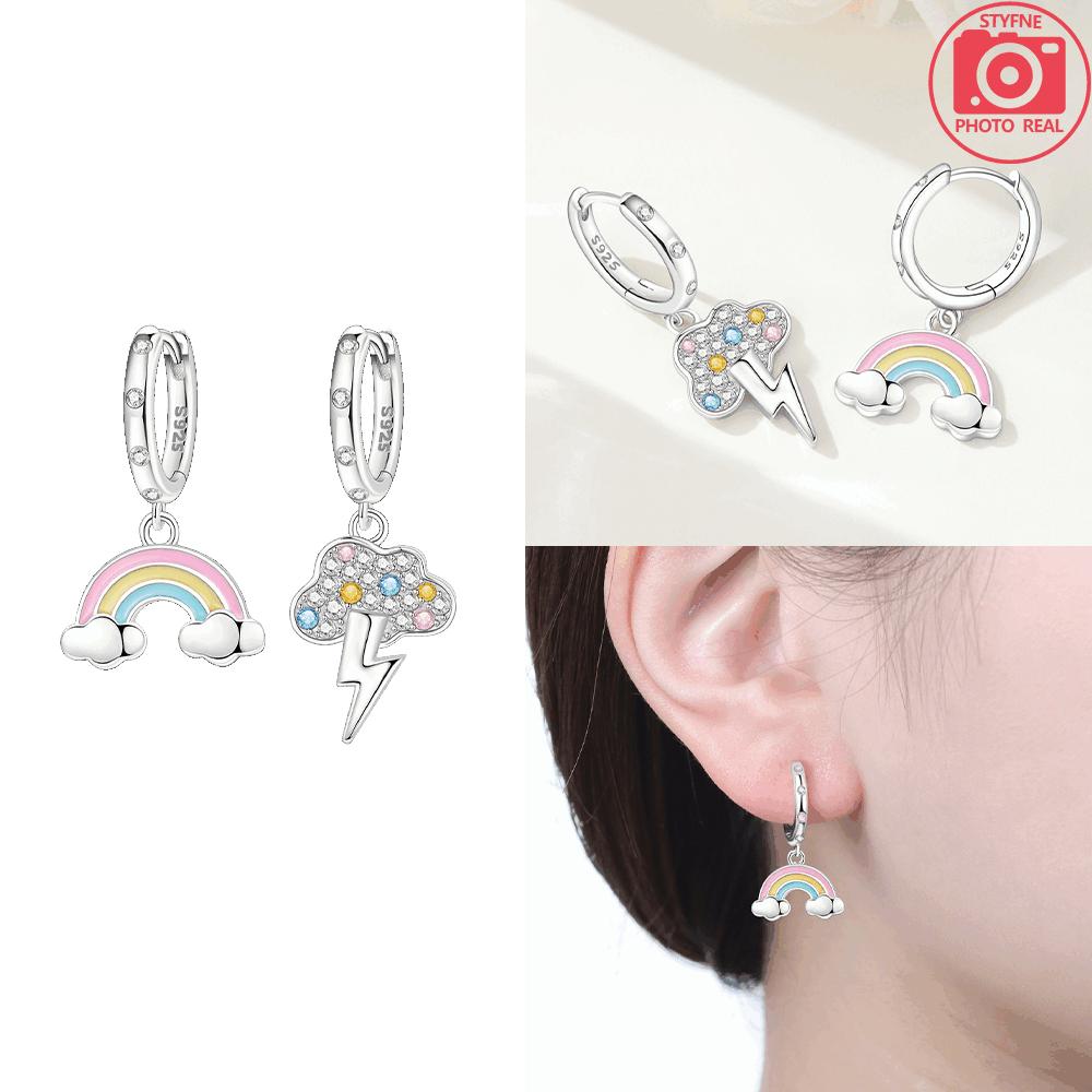 Original Copper Rainbow Cloud Earring Lucky Symbol Ear Loops Women S Colourful Gift Anniversary Jewelry Fine Girlfriend Gift
Original Copper Rainbow Cloud Earring Lucky Symbol Ear Loops Women S Colourful Gift Anniversary Jewelry Fine Girlfriend Gift