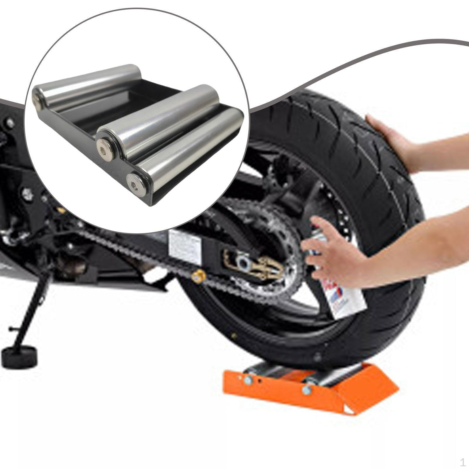 Motorcycle Wheel Cleaning Stand for Tire Cleaning/Chain Lubrication, Replacement Roller Bracket чорний
Motorcycle Wheel Cleaning Stand for Tire Cleaning/Chain Lubrication, Replacement Roller Bracket чорний