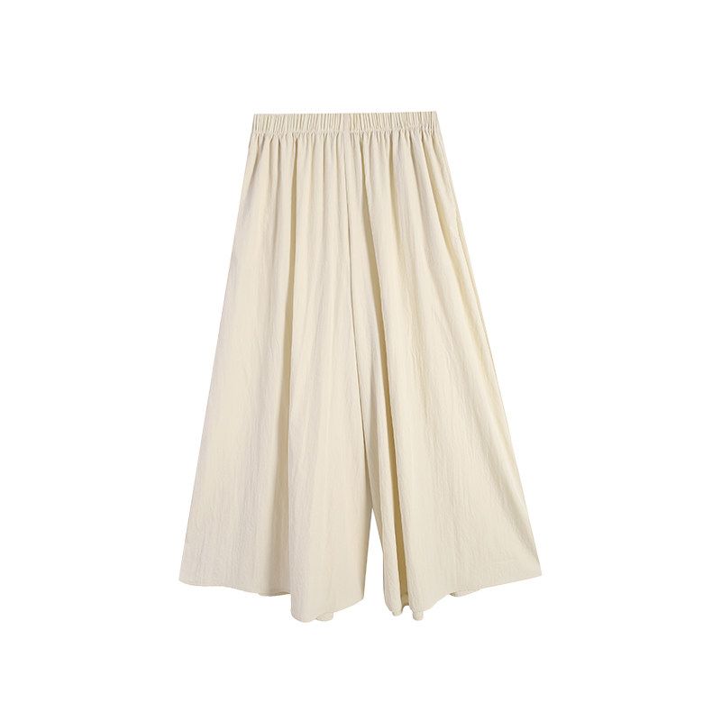 Five Seasons Plus Size Women s Set 2026 Summer New Chinese Style Retro High-End Elegant Slimming Top and Skirt Pants Apricot Culottes 3XL
Five Seasons Plus Size Women s Set 2026 Summer New Chinese Style Retro High-End Elegant Slimming Top and Skirt Pants Apricot Culottes 3XL