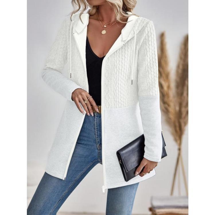 Hoodie Womens Casual Fall Winter Fashion Textured Long Sleeve Drawstring Jacket Sweatshirt Clothing Zipper 2XL білий
Hoodie Womens Casual Fall Winter Fashion Textured Long Sleeve Drawstring Jacket Sweatshirt Clothing Zipper 2XL білий