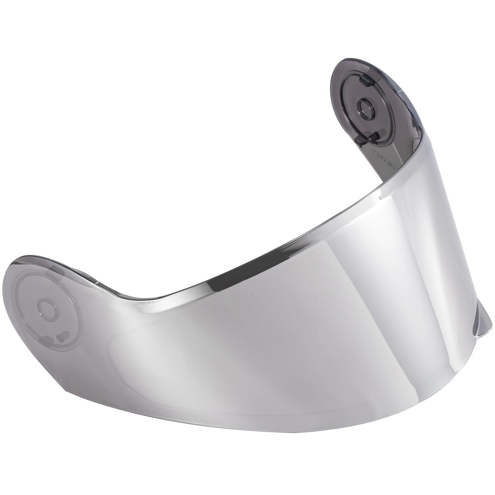 FUKUSEI Мотоциклетный шлем Щиток для FF868 Защита от УФ-излучения Твердое покрытие Прозрачный/Дымчатый/Серебристый/Радужный (Серебряный)