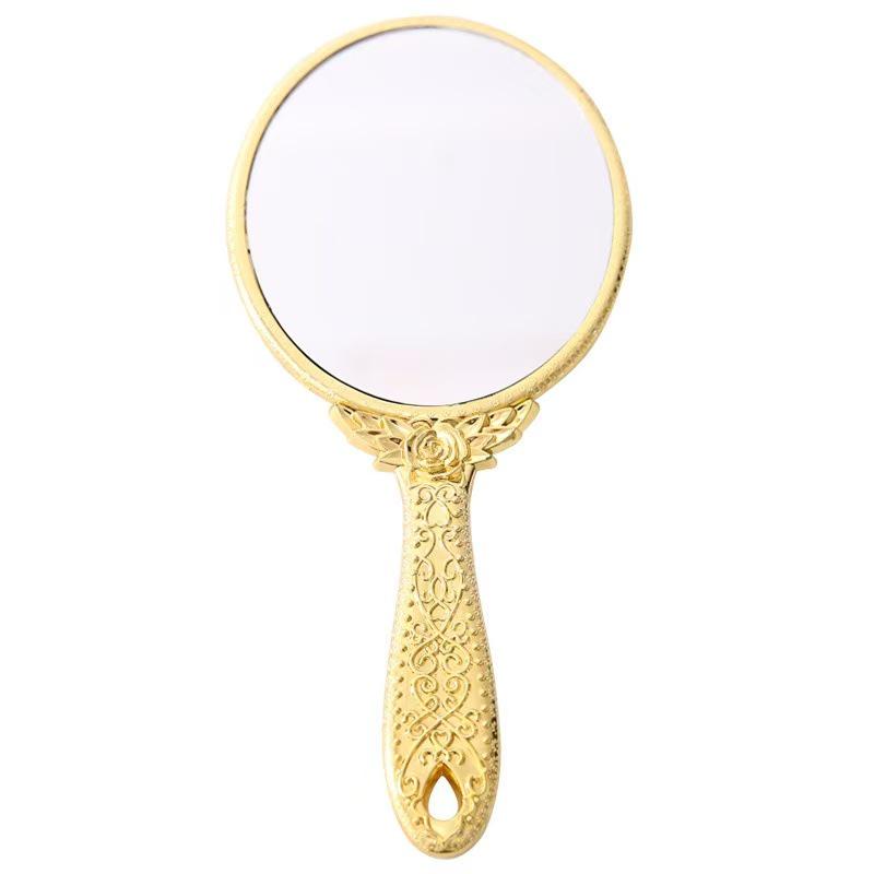 European Retro Handheld Makeup Mirror with Handle for Home or Dorm Use
European Retro Handheld Makeup Mirror with Handle for Home or Dorm Use