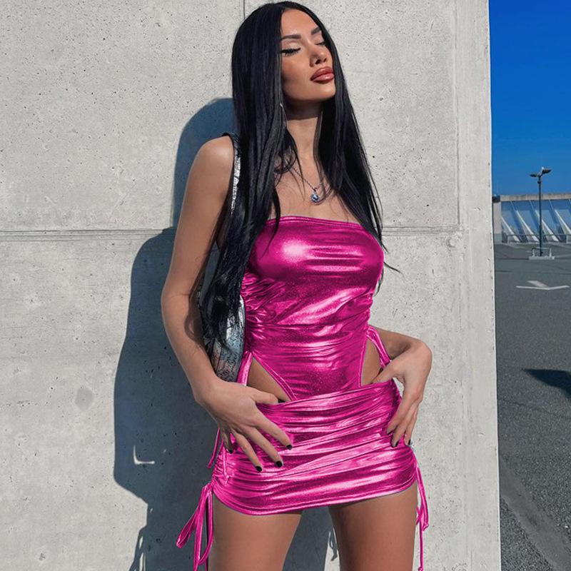 Женский осенний металлический боди с завязками на бедрах L розы красного
Женский осенний металлический боди с завязками на бедрах L розы красного