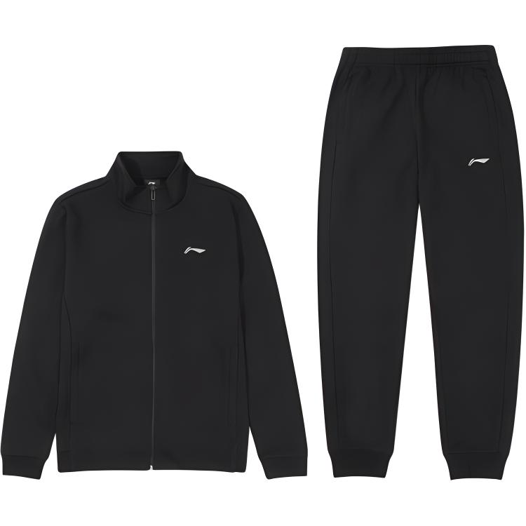 Li Ning Sports Lifestyle Series Кардиган с воротником-стойкой, длинный рукав, однотонные брюки с манжетами, повседневный спортивный костюм, мужской костюм, черный AWET029-1 M
Li Ning Sports Lifestyle Series Кардиган с воротником-стойкой, длинный рукав, однотонные брюки с манжетами, повседневный спортивный костюм, мужской костюм, черный AWET029-1 M