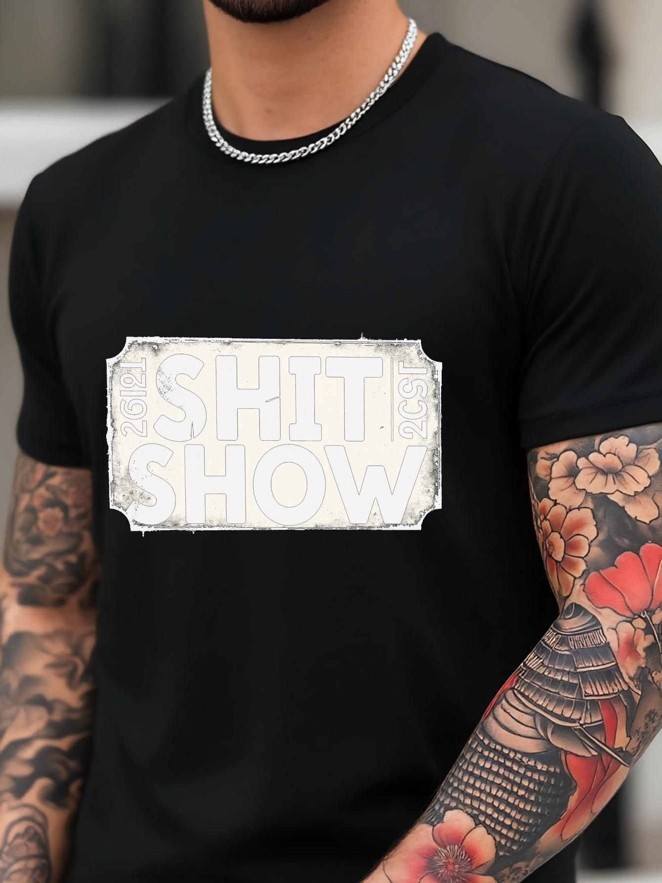 62613 Cotton Blend T-shirt - SHIT SHOW Graphic Print S
62613 Cotton Blend T-shirt - SHIT SHOW Graphic Print S