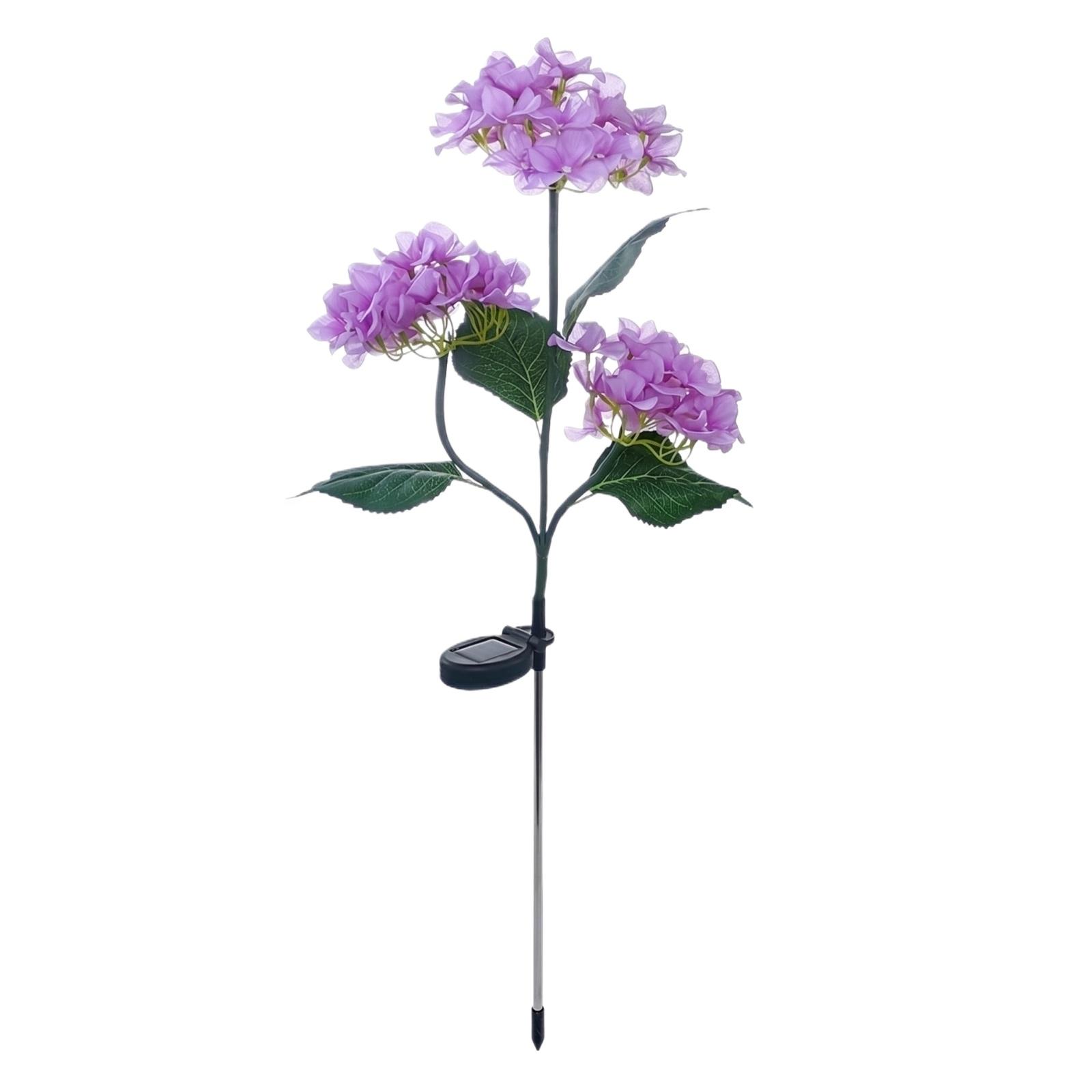 Solar Powered Outdoor Garden Decorative Flower Light with Realistic Artificial Hydrangea Design for Yard Patio Pathway Lighting one size фіолетовий
Solar Powered Outdoor Garden Decorative Flower Light with Realistic Artificial Hydrangea Design for Yard Patio Pathway Lighting one size фіолетовий