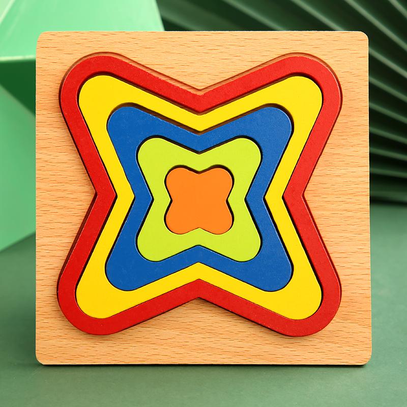 High Quality Colorful 3D Wooden Geometric Shapes Cognition Puzzles Board Math Game Montessori Learning Educational For Kids Toys
High Quality Colorful 3D Wooden Geometric Shapes Cognition Puzzles Board Math Game Montessori Learning Educational For Kids Toys