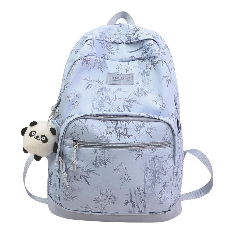 New simple college student printed schoolbag niche high value versatile backpack large capacity computer travel backpack no accessories синій
New simple college student printed schoolbag niche high value versatile backpack large capacity computer travel backpack no accessories синій