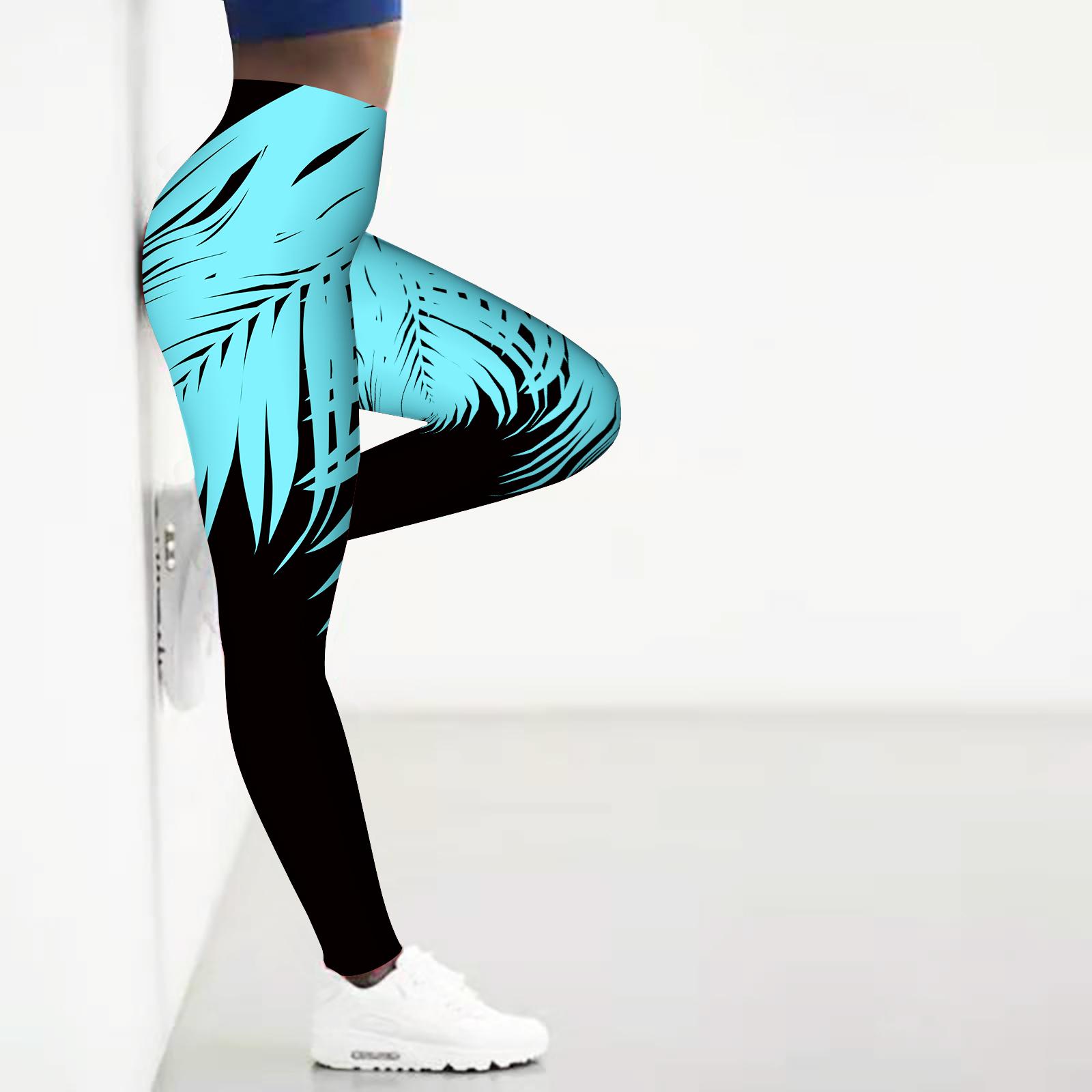 Жіночі легінси для йоги з принтами блакитного бамбукового листя, що розтягуються, штани для занять фітнесом, бігом у тренажерному залі, спортивними активними штанами 8XL світло-синій колір
Жіночі легінси для йоги з принтами блакитного бамбукового листя, що розтягуються, штани для занять фітнесом, бігом у тренажерному залі, спортивними активними штанами 8XL світло-синій колір