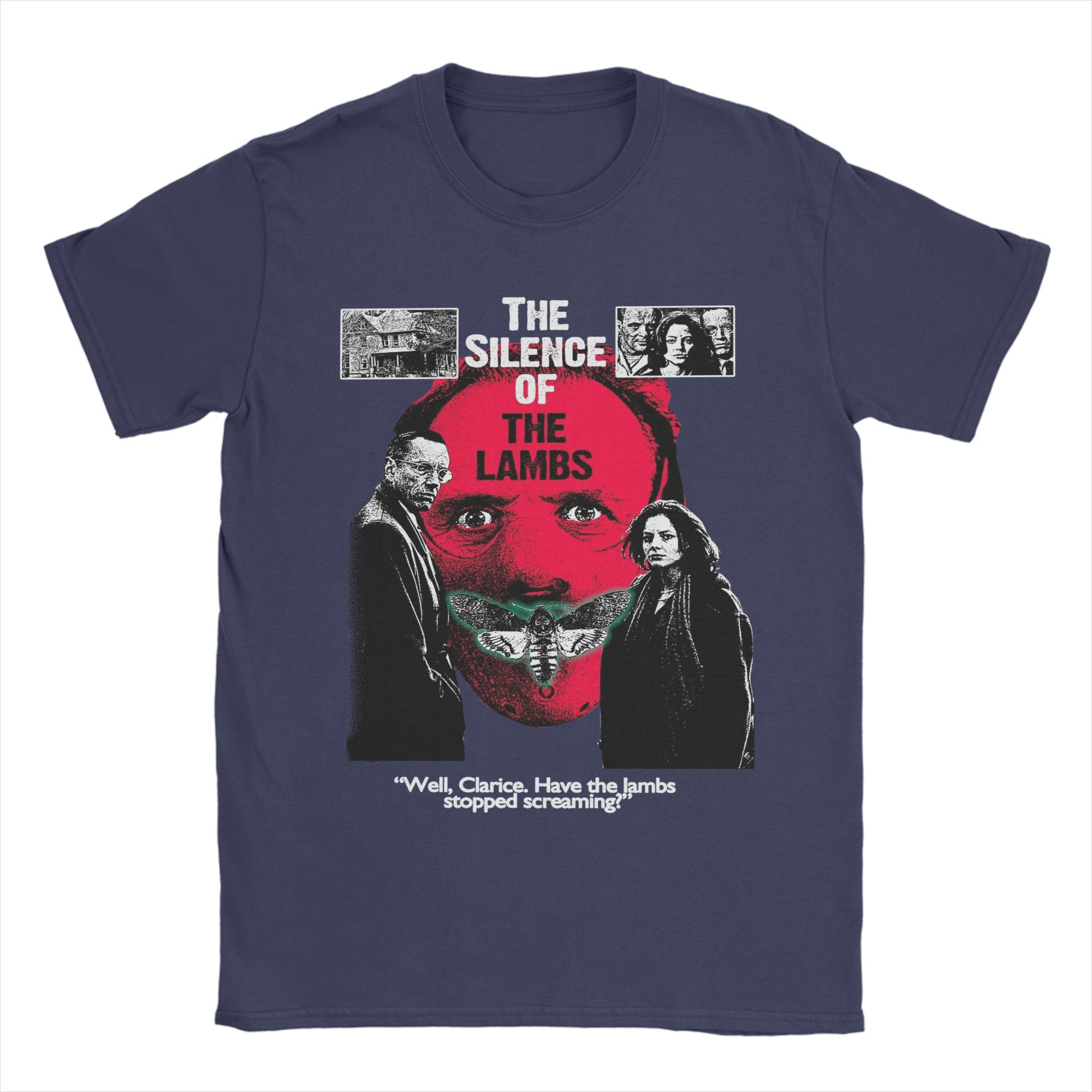 Men The Silence Of The Lambs T Shirt 100 Cotton Tops Fashion Short Sleeve Crew Neck Tees Plus Size TShirts 4XL
Men The Silence Of The Lambs T Shirt 100 Cotton Tops Fashion Short Sleeve Crew Neck Tees Plus Size TShirts 4XL