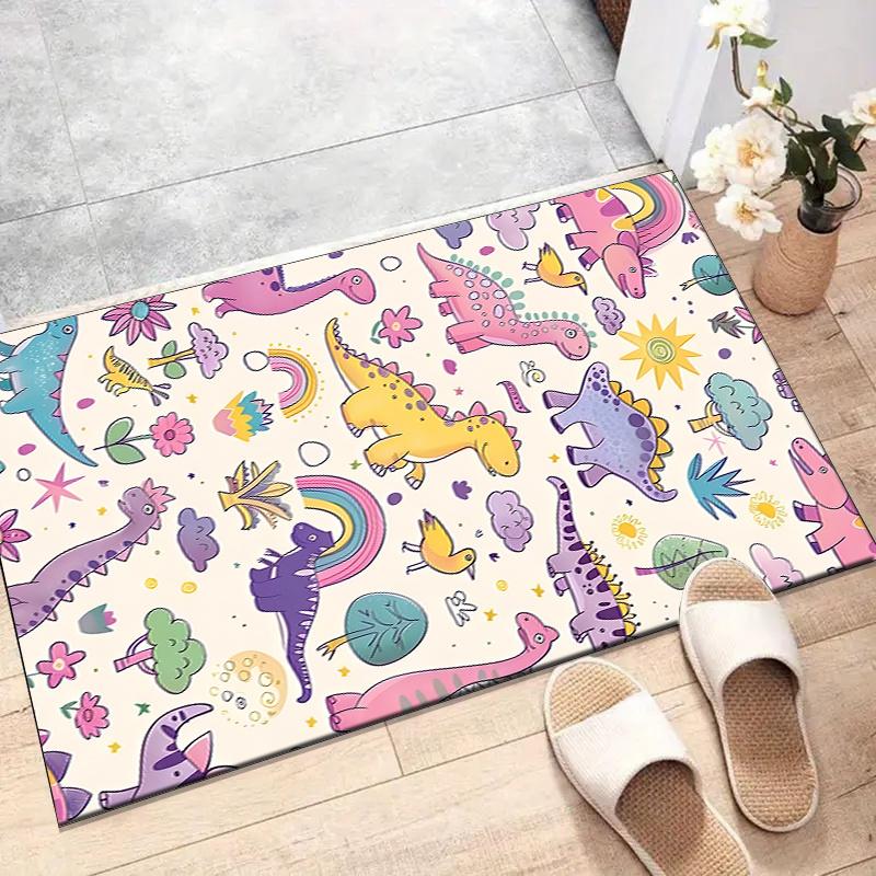 Crystal Velvet Cartoon Dinosaur Printed Area Rug for Bedroom, Living Room, And Home Office Decoration, Stylish Mat for Bedside A15 60cm x 90cm
Crystal Velvet Cartoon Dinosaur Printed Area Rug for Bedroom, Living Room, And Home Office Decoration, Stylish Mat for Bedside A15 60cm x 90cm