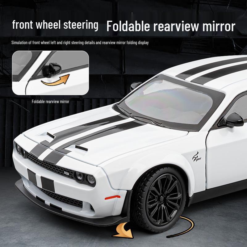 Jiaye VB24375 Dodge Hellcat SRT Toy Car Model with Pull-Back, Sound, and Light Features чёрный
Jiaye VB24375 Dodge Hellcat SRT Toy Car Model with Pull-Back, Sound, and Light Features чёрный