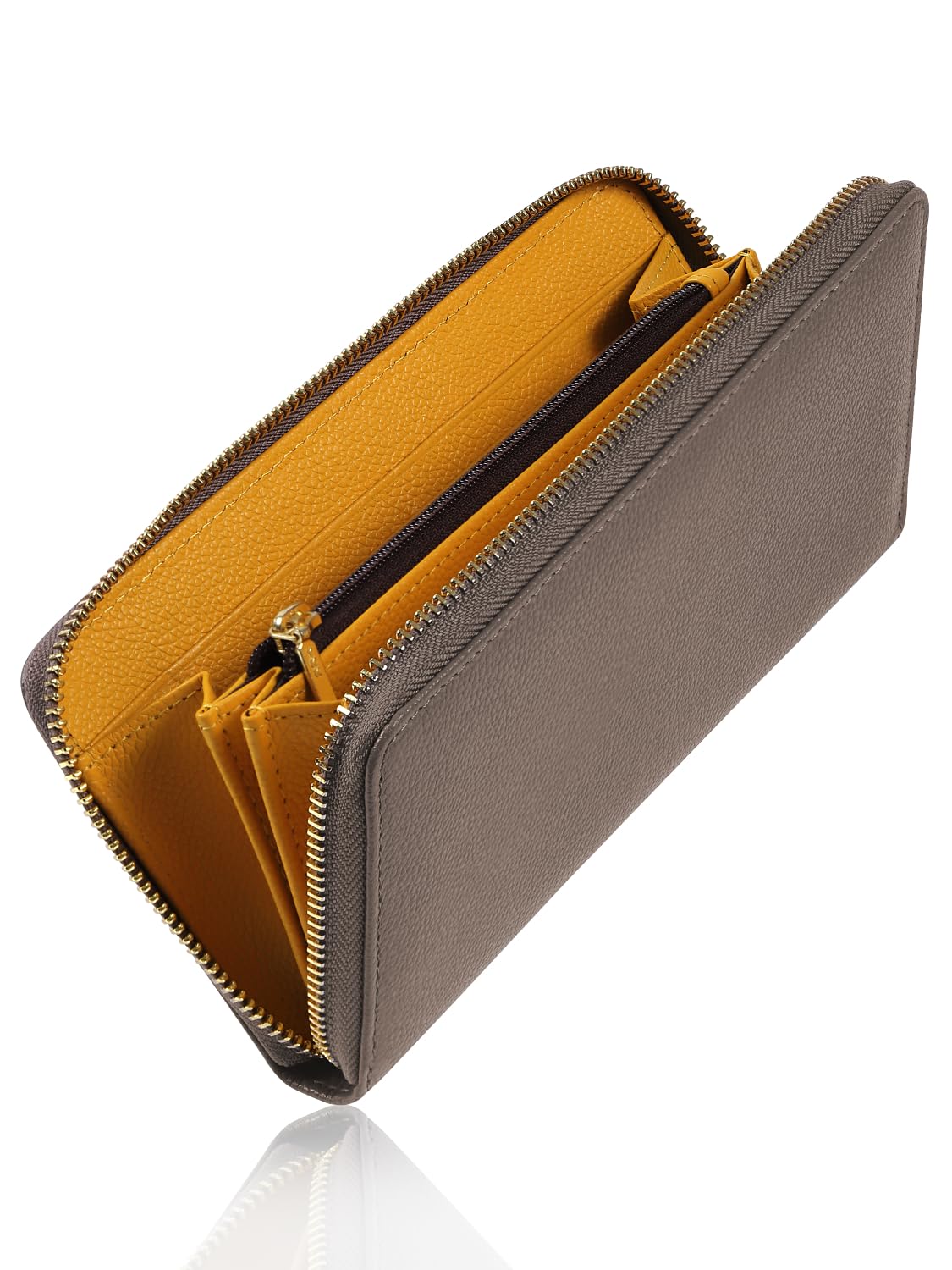 Mura Genuine Leather Long Large Gray and Yellow Women s Two-Tone Wallet, Capacity,
Mura Genuine Leather Long Large Gray and Yellow Women s Two-Tone Wallet, Capacity,