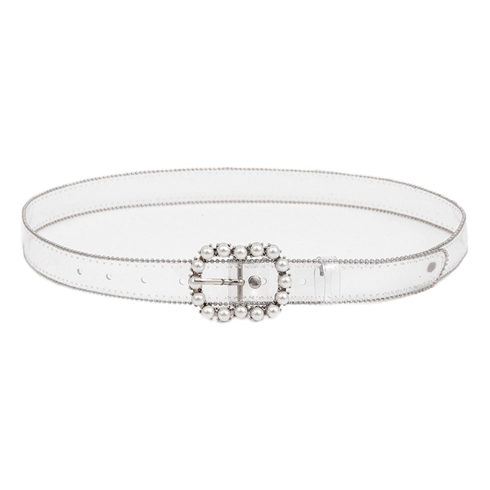 Clear Dazzling Women Waist Belts Faux Pearl Adjustable Waist Belt Casual Fashion All-match Dresses Skirt Coat Waistband
Clear Dazzling Women Waist Belts Faux Pearl Adjustable Waist Belt Casual Fashion All-match Dresses Skirt Coat Waistband