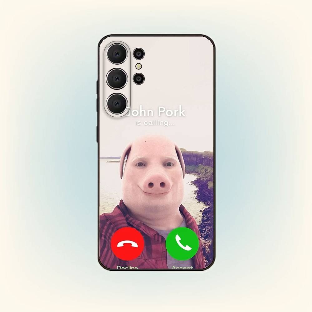 J-John P-Pork is C-Calling Answer Call Phone Case For Samsung S26,S25,S24,S21,S22,S23,S30,Ultra,S20,FE,Lite,10,9,Black Cover Samsung S21 s305G
J-John P-Pork is C-Calling Answer Call Phone Case For Samsung S26,S25,S24,S21,S22,S23,S30,Ultra,S20,FE,Lite,10,9,Black Cover Samsung S21 s305G