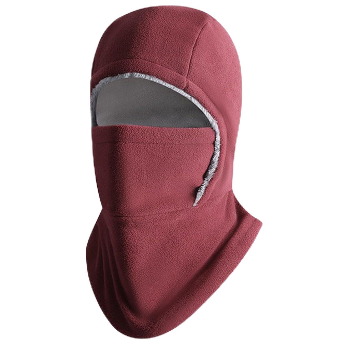 Windproof Warm Balaclava Unisex Winter Warm Neck Mask Ear Protection One Piece Hat Outdoor Sports Thermal Fleece Full Face Mask красный
Windproof Warm Balaclava Unisex Winter Warm Neck Mask Ear Protection One Piece Hat Outdoor Sports Thermal Fleece Full Face Mask красный