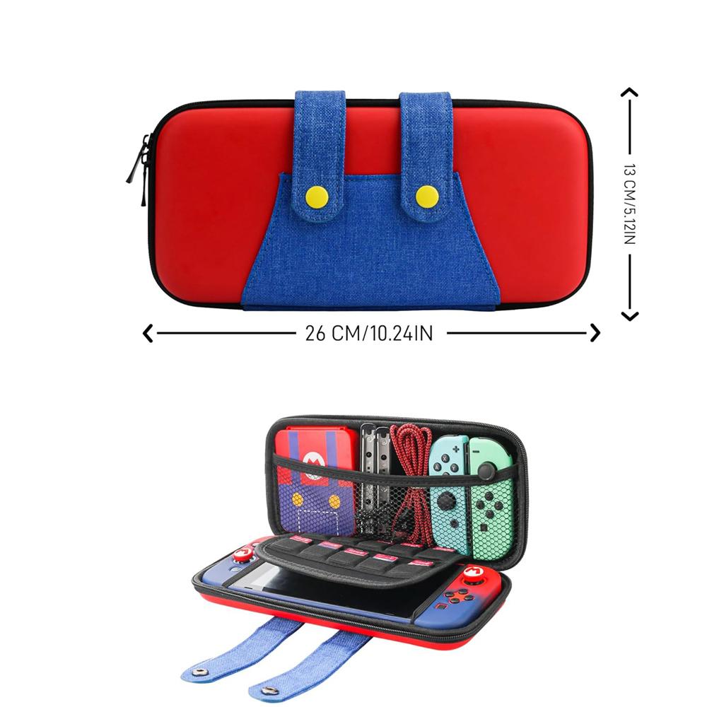 Большой защитный чехол для Nintendo Switch, OLED-консоль Pro, контроллер, дорожная сумка для хранения, чехол для аксессуаров для переключателей
Большой защитный чехол для Nintendo Switch, OLED-консоль Pro, контроллер, дорожная сумка для хранения, чехол для аксессуаров для переключателей