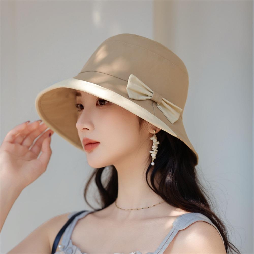 Elegant Bow Fisherman Hat UV Protection Sunscreen Bucket Cap Lightweight Woman Sun Hat Fishing хакі
Elegant Bow Fisherman Hat UV Protection Sunscreen Bucket Cap Lightweight Woman Sun Hat Fishing хакі