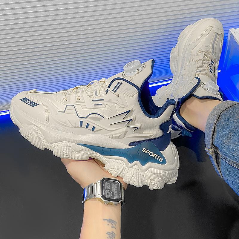 Men s shoes 2025 new rotating button mecha thick sole heightening versatile sports leisure advanced sense niche dad shoes 39
Men s shoes 2025 new rotating button mecha thick sole heightening versatile sports leisure advanced sense niche dad shoes 39