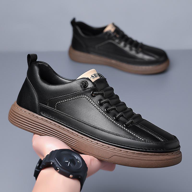 2024 Spring and Autumn New Soft Leather Cowhide Men s Shoes Soft Sole Trend Versatile Daily Casual Leather Shoes Men 38 білий
2024 Spring and Autumn New Soft Leather Cowhide Men s Shoes Soft Sole Trend Versatile Daily Casual Leather Shoes Men 38 білий