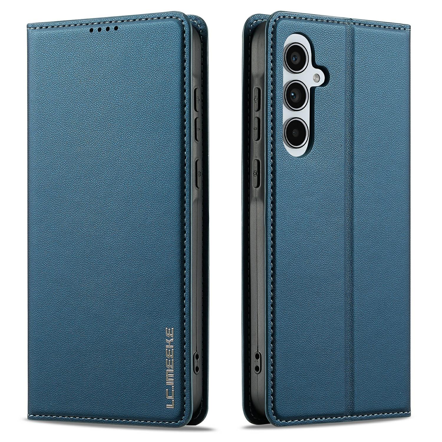 LC.IMEEKE L1 Series for Samsung Galaxy A16 5G/A16 4G Case PU Leather Wallet Stand Protective Phone Cover Blue
LC.IMEEKE L1 Series for Samsung Galaxy A16 5G/A16 4G Case PU Leather Wallet Stand Protective Phone Cover Blue