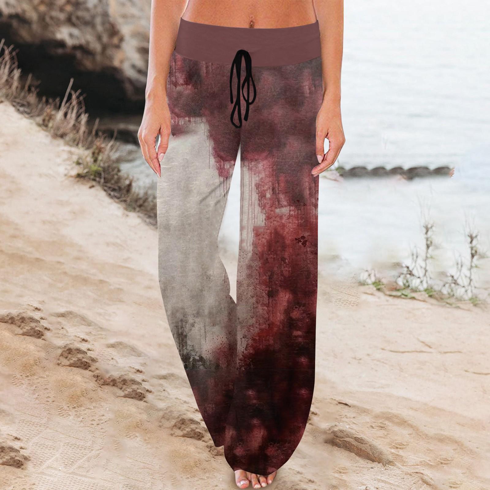 Жіночі спортивні штани, піжамні штани, широкі штани на Хелловін із зав язками XXXL червоний
Жіночі спортивні штани, піжамні штани, широкі штани на Хелловін із зав язками XXXL червоний