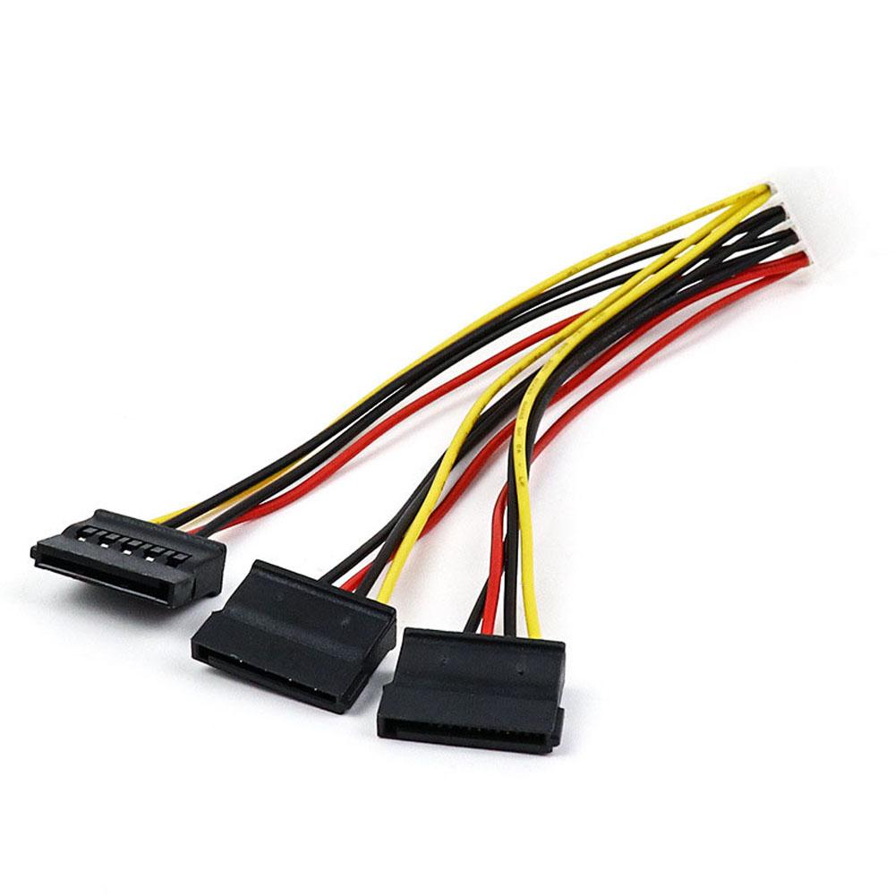 Connectors SATA 4 Pin IDE Molex ATA Adapter Power Splitter Extension Cable Extension Adapter Cable 22cm
Connectors SATA 4 Pin IDE Molex ATA Adapter Power Splitter Extension Cable Extension Adapter Cable 22cm