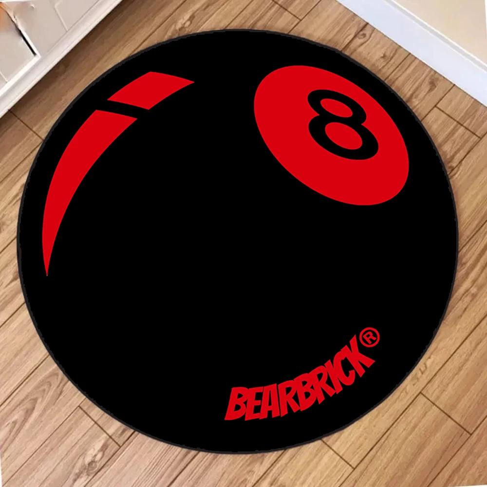 Carpet Simple Black 8 Round Rugs Bedroom Bearbrick Billiards Round Black 8 Pool Table Mat Dirt Resistant Carpet Floor Mat Diameter 60cm
Carpet Simple Black 8 Round Rugs Bedroom Bearbrick Billiards Round Black 8 Pool Table Mat Dirt Resistant Carpet Floor Mat Diameter 60cm