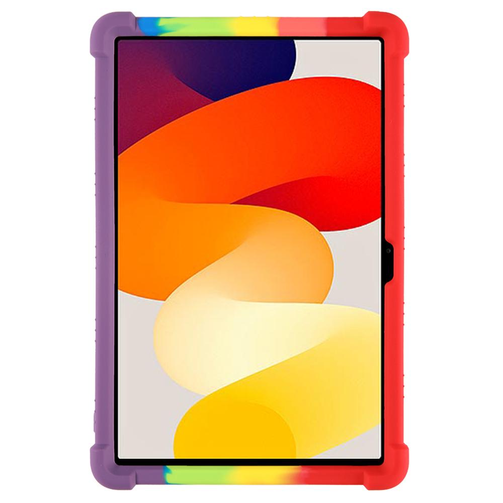 For Xiaomi Redmi Pad SE Case Thicken 4 Corners Anti-drop Silicone Tablet Cover with Kickstand Sky Blue
For Xiaomi Redmi Pad SE Case Thicken 4 Corners Anti-drop Silicone Tablet Cover with Kickstand Sky Blue