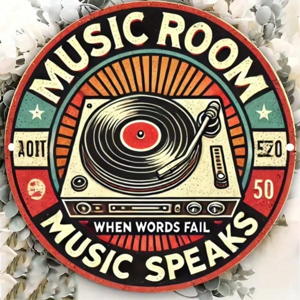 2D Metal Tin Sign Music Decoration For Home Office Wall Art Christmas Gift 20x20 різнокольоровий
2D Metal Tin Sign Music Decoration For Home Office Wall Art Christmas Gift 20x20 різнокольоровий
