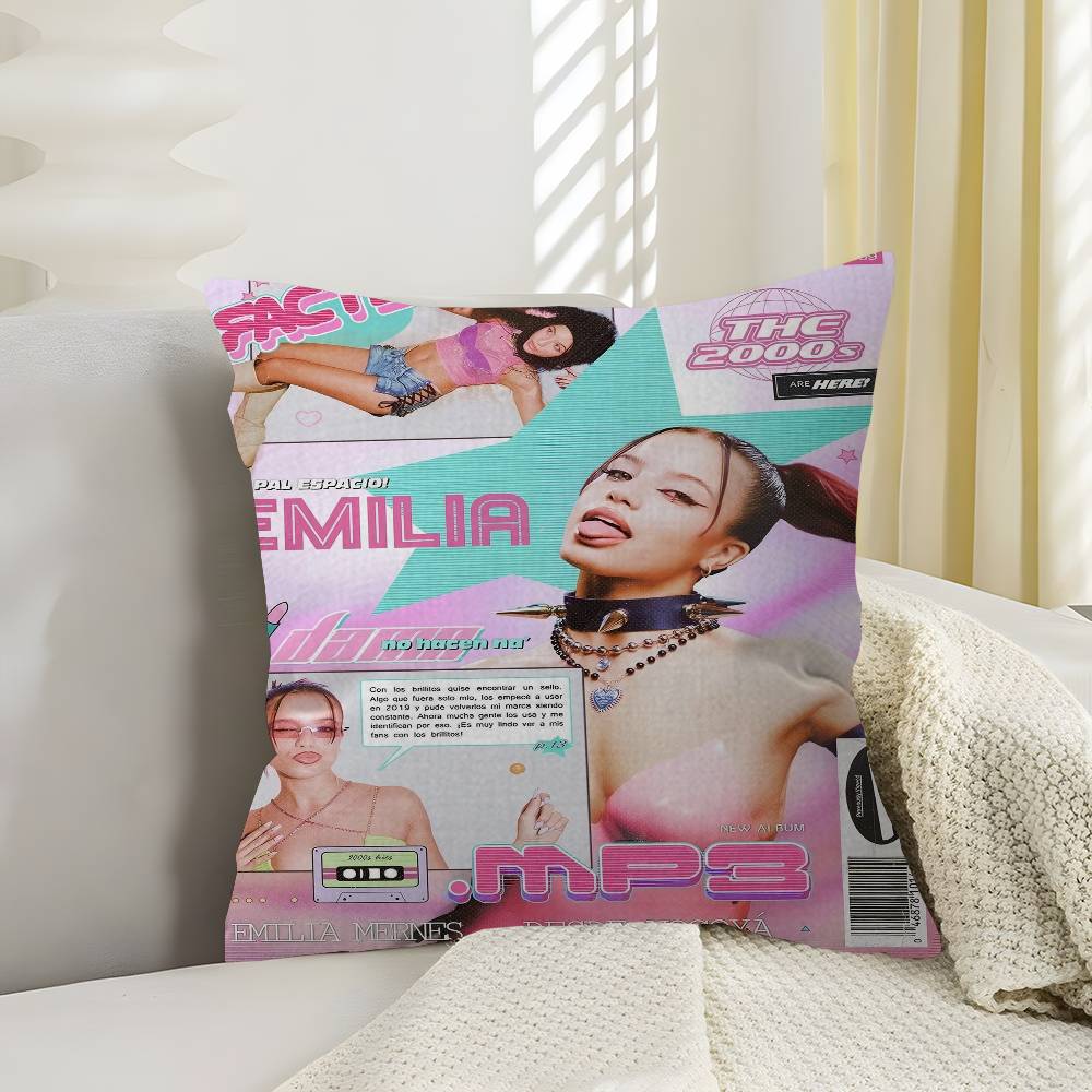 EEmilia Mernes Singer Cushion Cover Inches Farmhouse Decor Home Throw Pillow Covers for Couch Decorations 30x30 cm
EEmilia Mernes Singer Cushion Cover Inches Farmhouse Decor Home Throw Pillow Covers for Couch Decorations 30x30 cm
