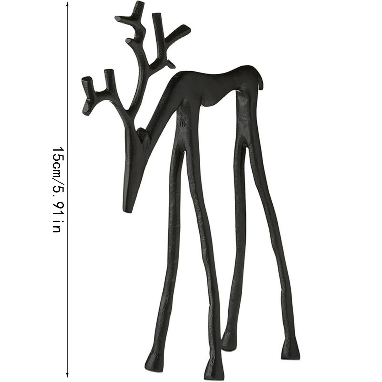 Metal Deer Desktop Decor Deer Statue Christmas Decoration Modern Christmas Figurine Elegant Indoor Desktop Art Decorative Items One Size
Metal Deer Desktop Decor Deer Statue Christmas Decoration Modern Christmas Figurine Elegant Indoor Desktop Art Decorative Items One Size