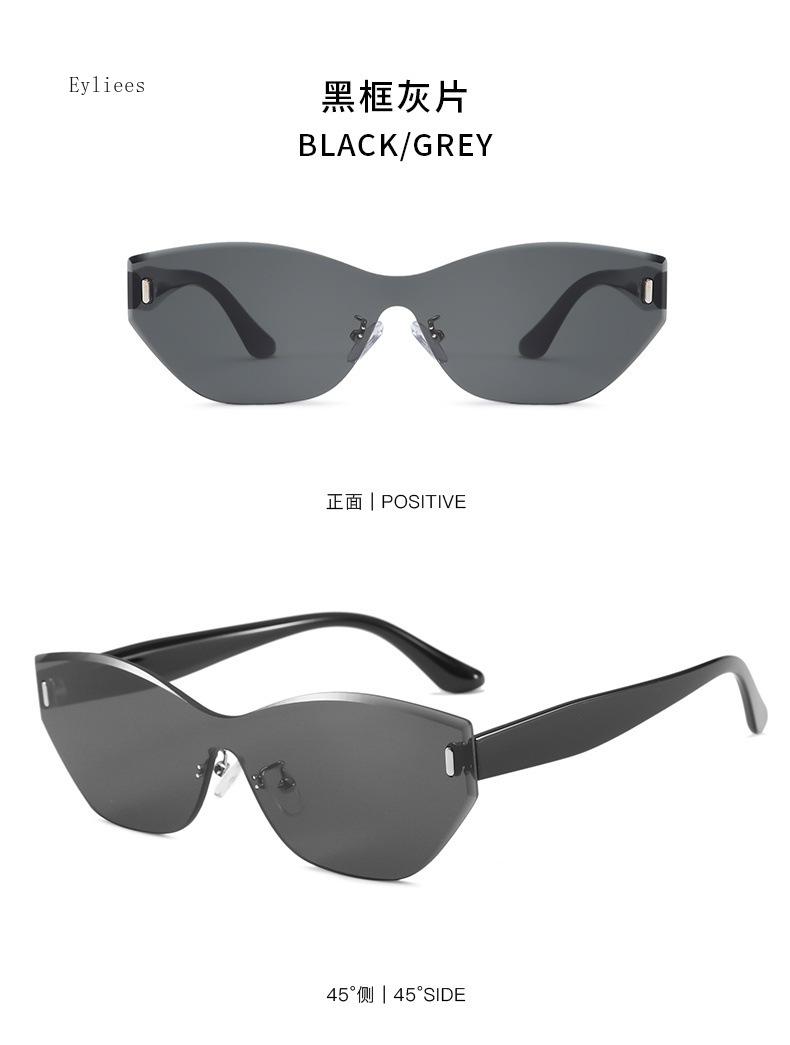 Latest Vintage Unique Rimless Sunglasses Women Cat Eye Black Lens Eyewear Brand Designer Men Sun Glasses Shades UV400
Latest Vintage Unique Rimless Sunglasses Women Cat Eye Black Lens Eyewear Brand Designer Men Sun Glasses Shades UV400