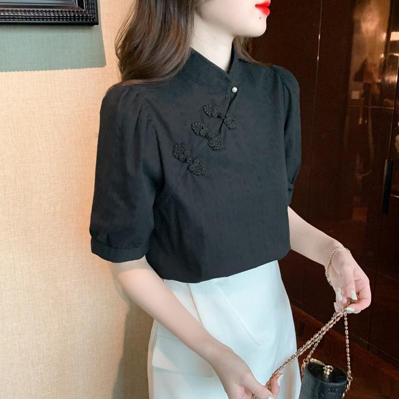 Retro Chic Women s Short-Sleeve Chiffon Top, Summer 2023 Collection XS чорний
Retro Chic Women s Short-Sleeve Chiffon Top, Summer 2023 Collection XS чорний