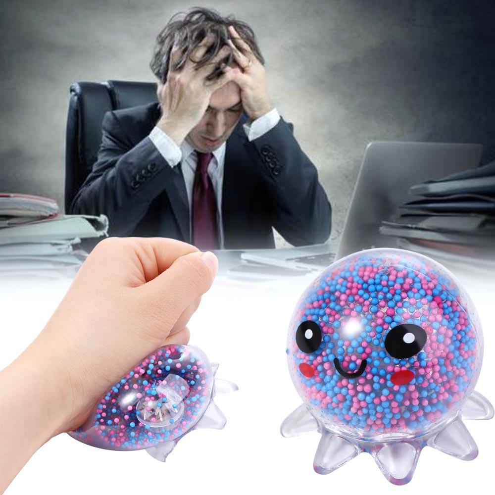 Stress Relief Toy Christmas Present Squid Vent Ball Glowing Octopus Toy Squeeze Toy Octopus Ball random color
Stress Relief Toy Christmas Present Squid Vent Ball Glowing Octopus Toy Squeeze Toy Octopus Ball random color