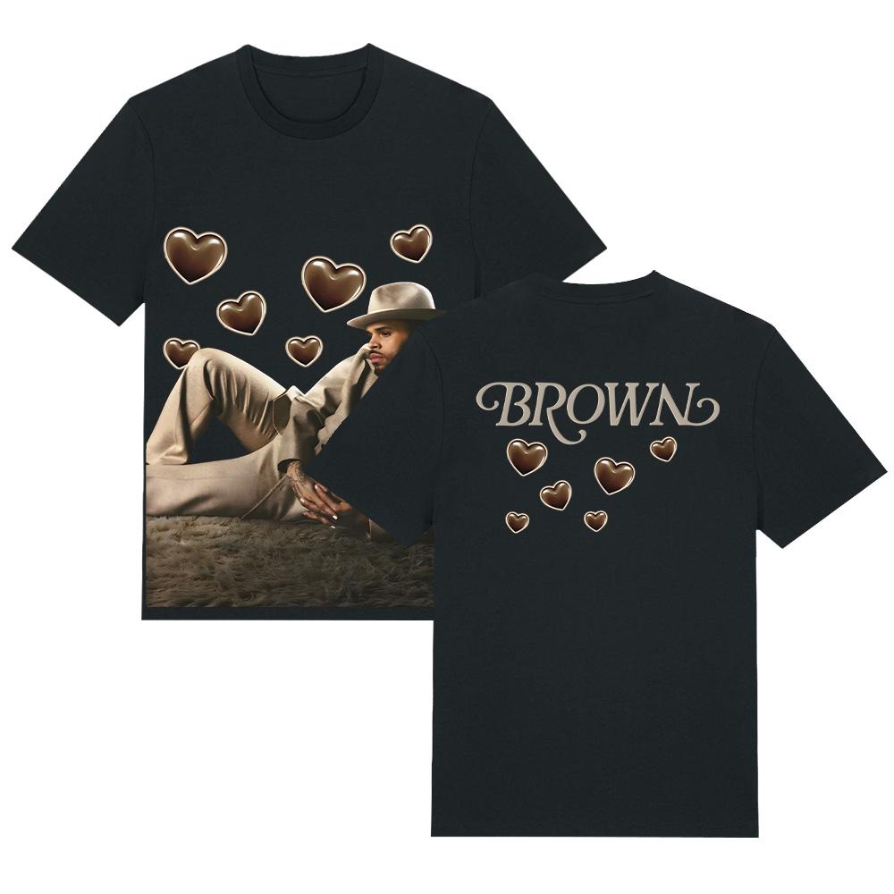 Brown Album Tee Chris Brown Men s Women s Crew Neck T-Shirt Summer Pure Cotton T Shirt Breathable Short Sleeve Tops XS чёрный
Brown Album Tee Chris Brown Men s Women s Crew Neck T-Shirt Summer Pure Cotton T Shirt Breathable Short Sleeve Tops XS чёрный