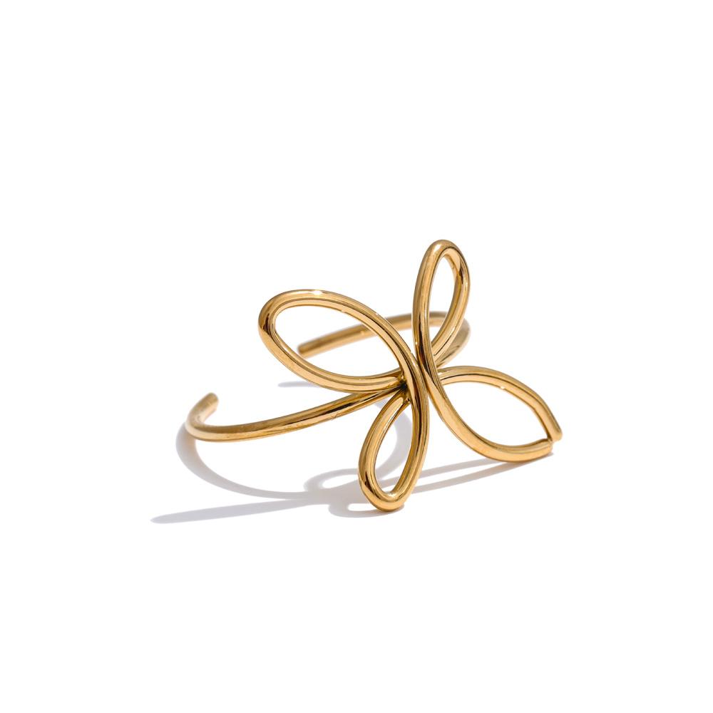 Yhpup Minimalist Stainless Steel Hollow Flower Adjustable Ring for Women Sleek Metal Tarnish Resistant Trending Jewelry Gift resizable
Yhpup Minimalist Stainless Steel Hollow Flower Adjustable Ring for Women Sleek Metal Tarnish Resistant Trending Jewelry Gift resizable