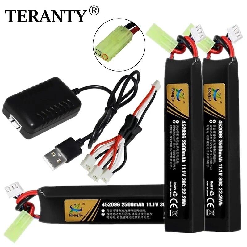 Водяной пистолет для страйкбола 11,1 В 3S 2500 мАч 30C 452096 LiPo аккумулятор + зарядное устройство штекер Tamiya для страйкбола BB пневматический пистолет электрические игрушки детали пистолета
Водяной пистолет для страйкбола 11,1 В 3S 2500 мАч 30C 452096 LiPo аккумулятор + зарядное устройство штекер Tamiya для страйкбола BB пневматический пистолет электрические игрушки детали пистолета