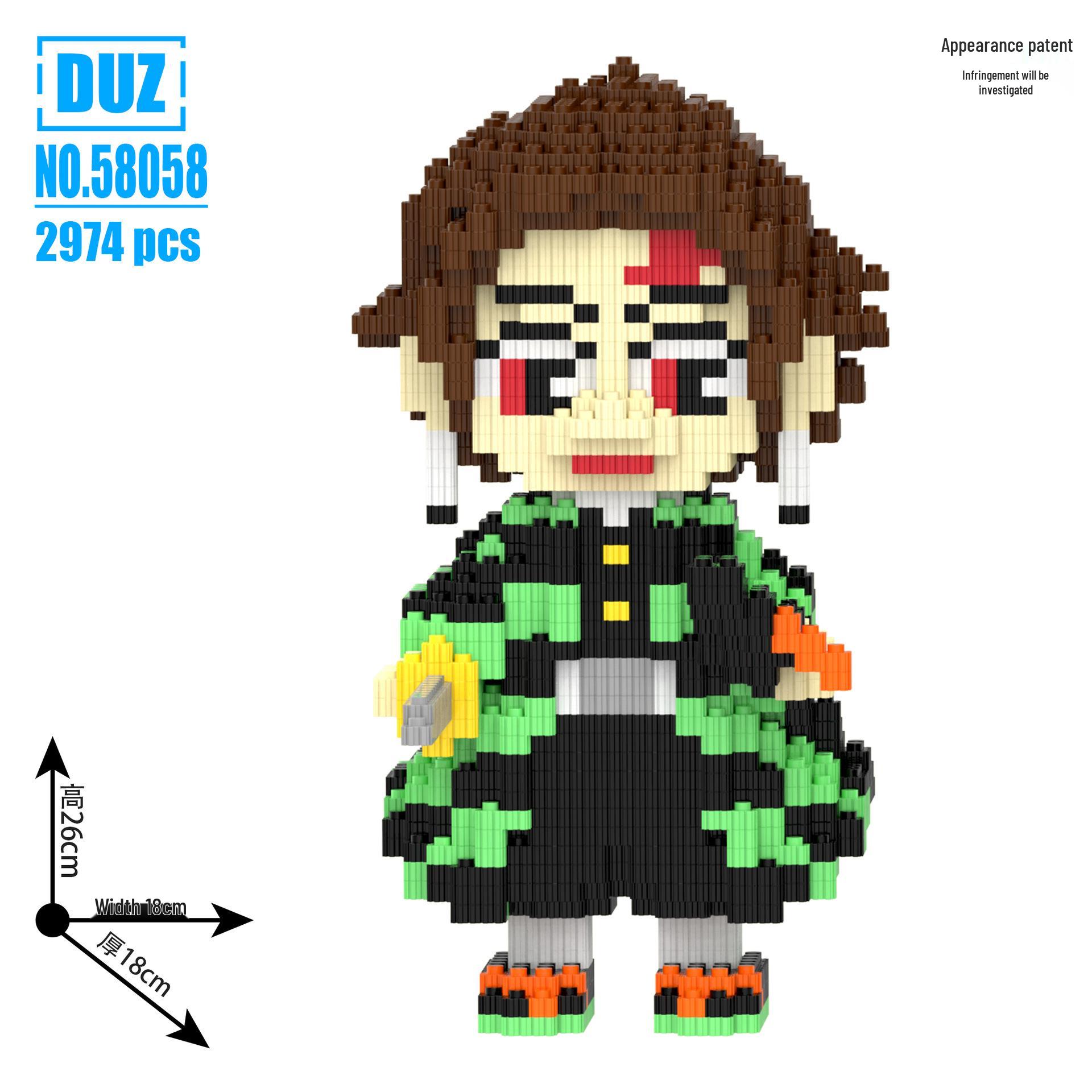 Совместимый конструктор по мотивам «Истребителя демонов» - Развивающий подарок для детей
Совместимый конструктор по мотивам «Истребителя демонов» - Развивающий подарок для детей