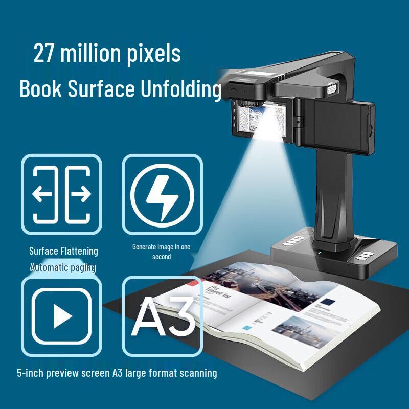 Liangtian BS3000ZP A3 Professional Book Scanner
Liangtian BS3000ZP A3 Professional Book Scanner