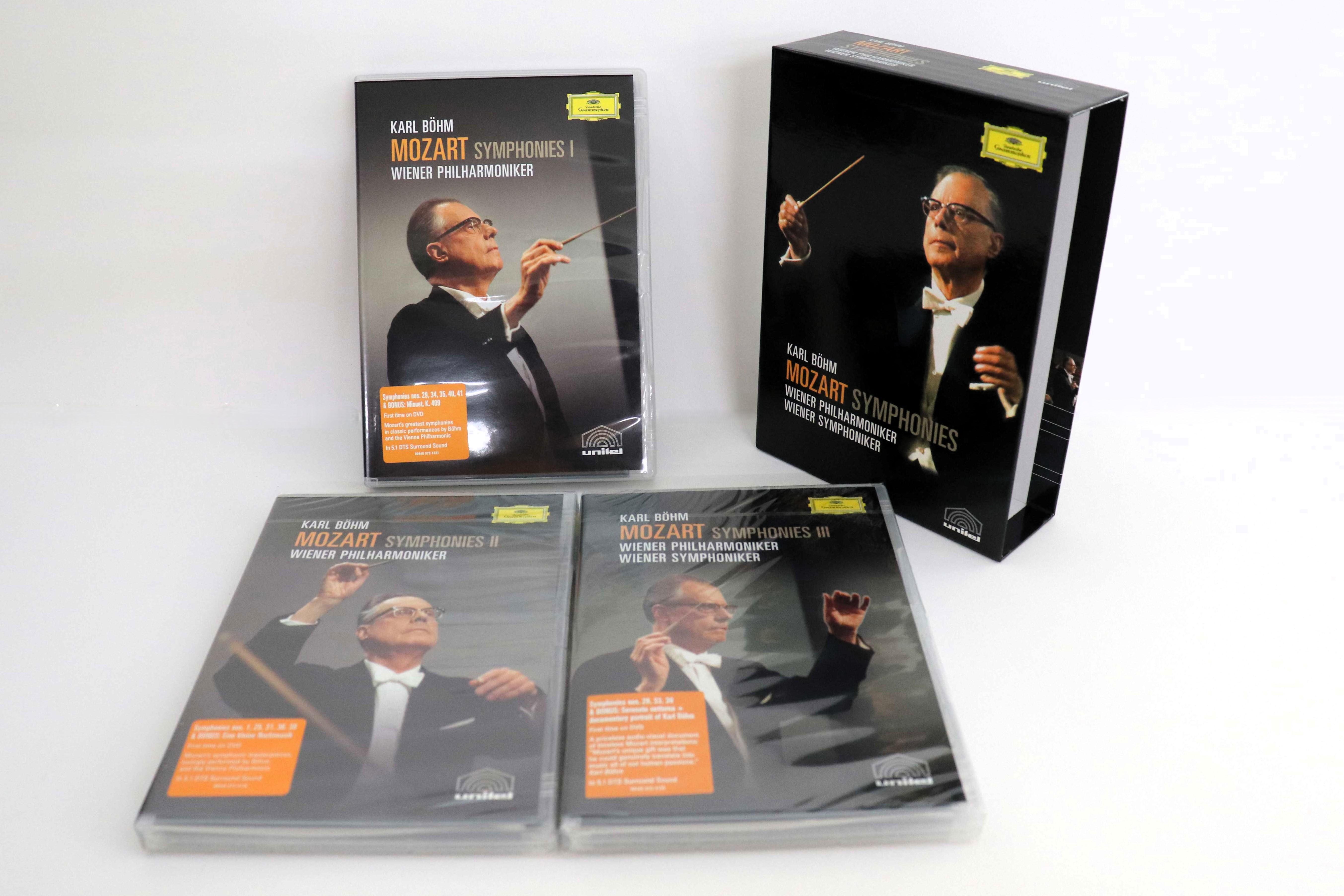 DVD KARL BÖHM, VIENNA SYMPHONY ORCHESTR - Mozart Symphonies 004400734130 Deutsche Grammo 2006 Europe Music Video Used
DVD KARL BÖHM, VIENNA SYMPHONY ORCHESTR - Mozart Symphonies 004400734130 Deutsche Grammo 2006 Europe Music Video Used