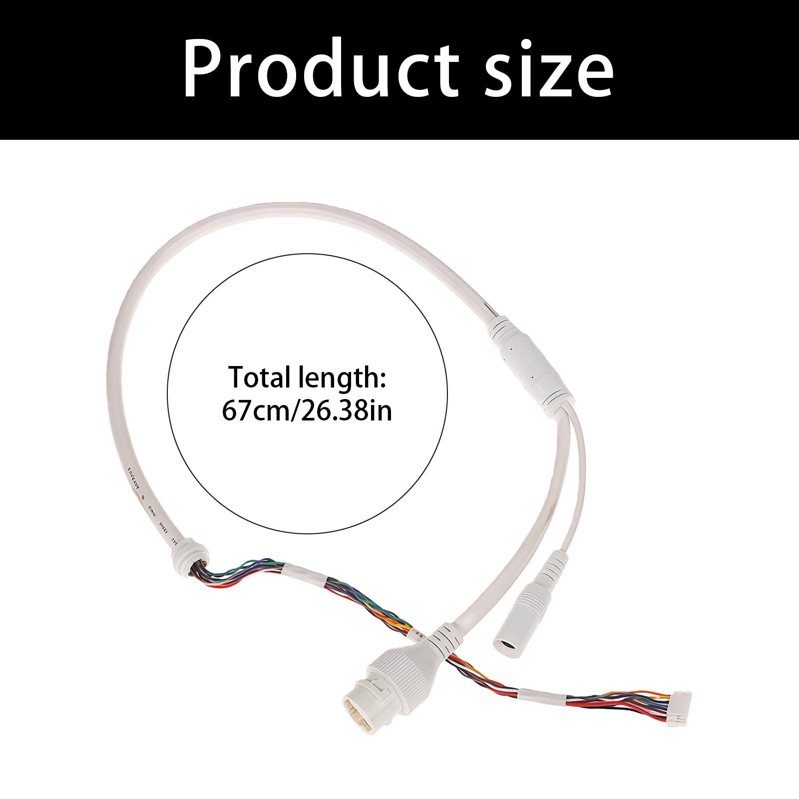 Multifunctional Networking Camera Cable Easy Installation Ethernet Lan Cable PoE RJ45 Networking Cable 10 Pin Power Cable 1
Multifunctional Networking Camera Cable Easy Installation Ethernet Lan Cable PoE RJ45 Networking Cable 10 Pin Power Cable 1
