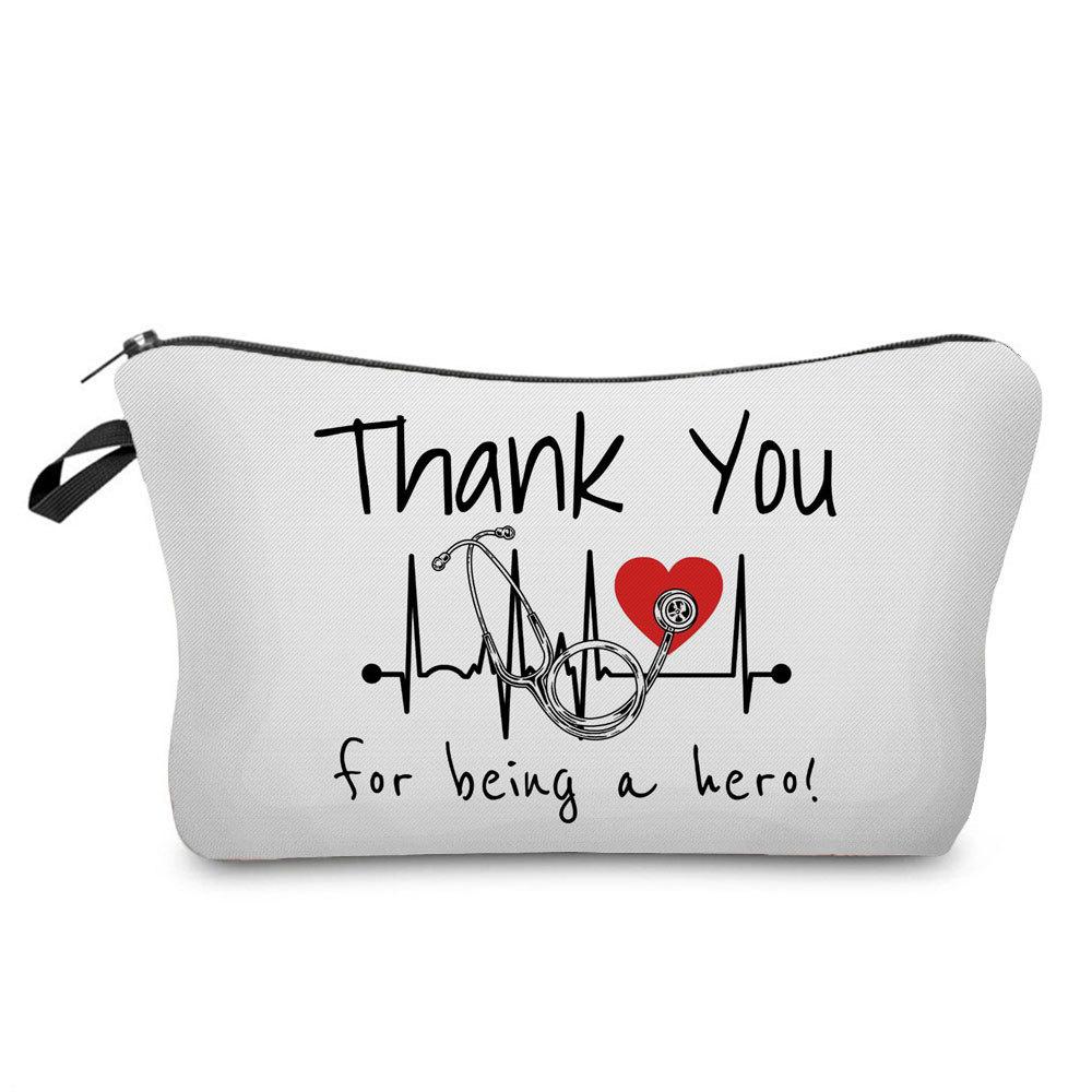 Women Nurse Print Cosmetic Bag Toiletries Organize Travel Storage Case 6430
Women Nurse Print Cosmetic Bag Toiletries Organize Travel Storage Case 6430